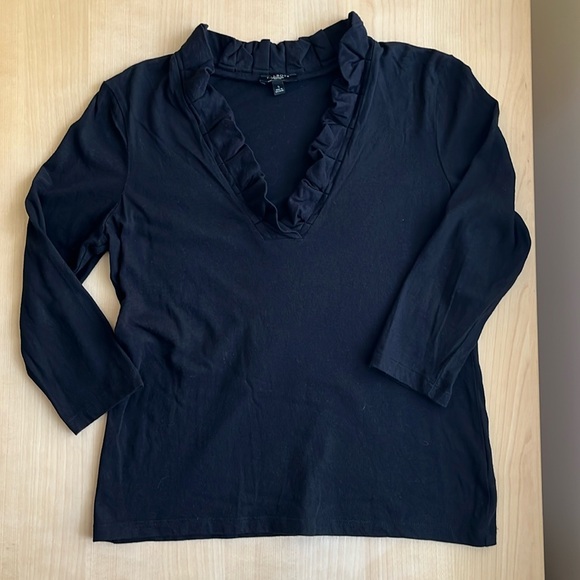 Talbots Tops - Talbots Ruffle Top Small